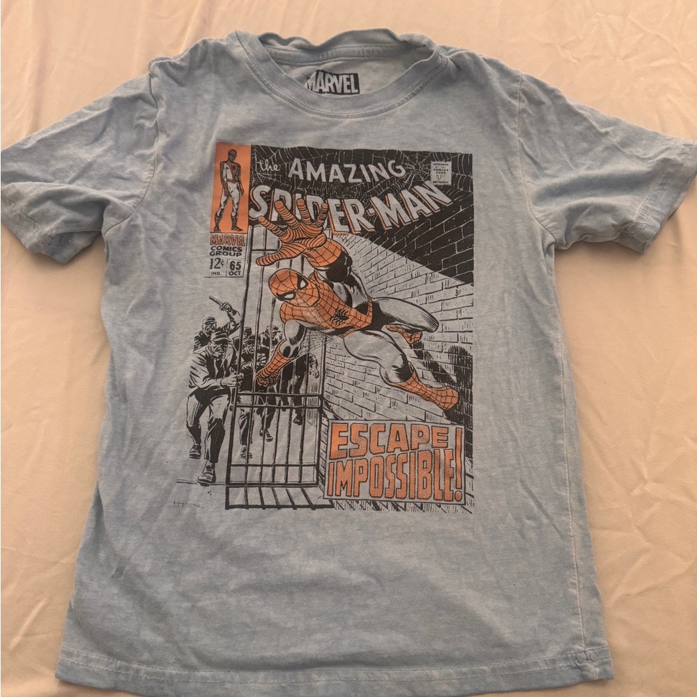 Marvel Light Blue Spider-Man Tee
